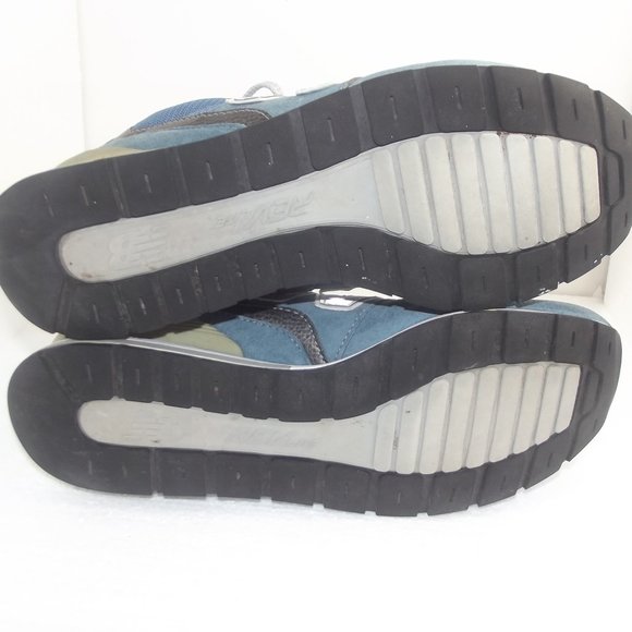 NEW BALANCE 996 SNEAKER GRAY BLUE MRL996AS MENS SIZE 10.5 - Picture 5 of 6